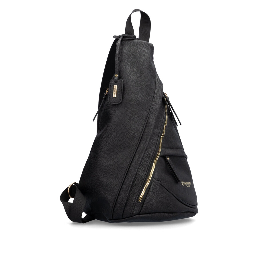 bolsos negros con cremallera para mujer remonte q0530-00