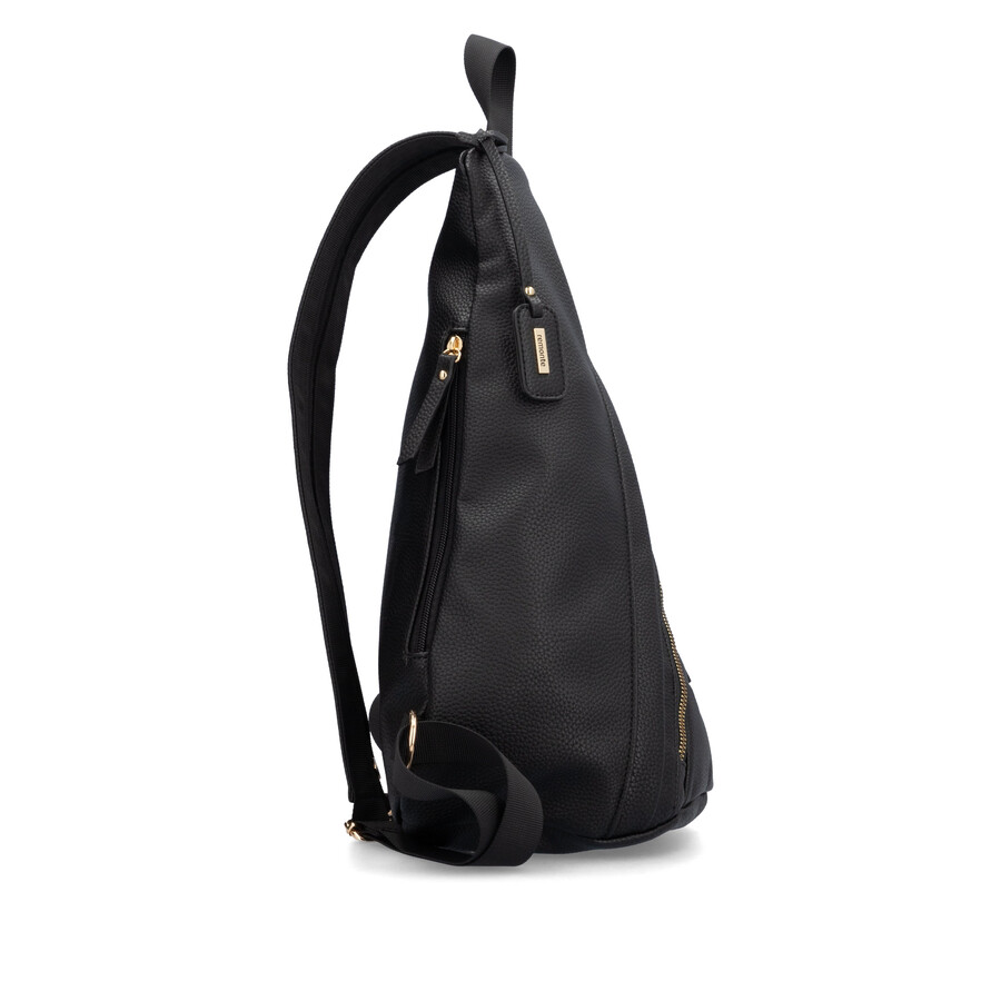 bolsos negros con cremallera para mujer remonte q0530-00