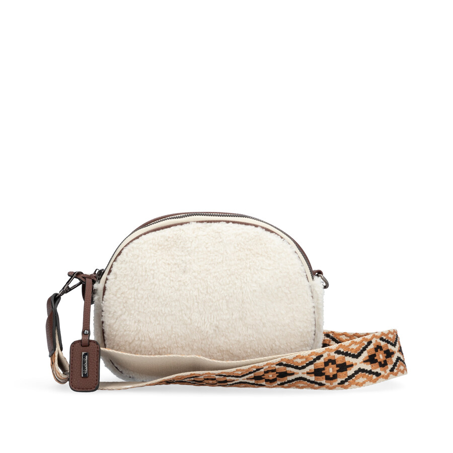 bolsos blancos con cremallera para mujer remonte q0634-80