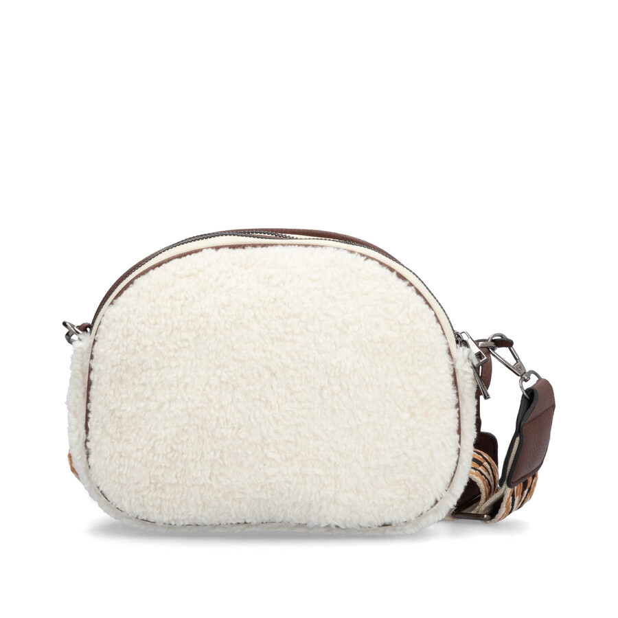 bolsos blancos con cremallera para mujer remonte q0634-80