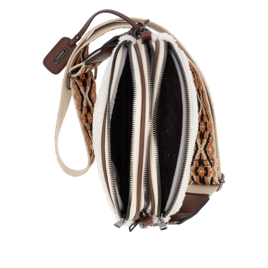 bolsos blancos con cremallera para mujer remonte q0634-80