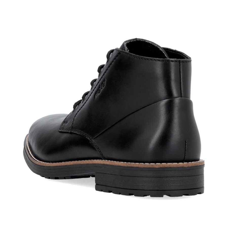 botas negras elásticas para hombre rieker 33207-00