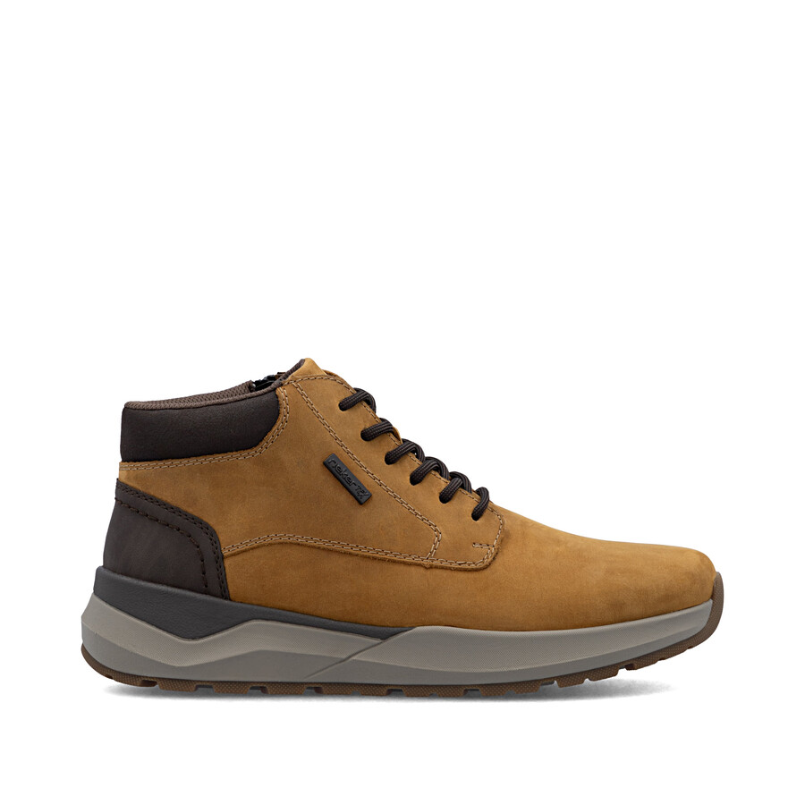 botas amarillas con cremallera para hombre rieker 06001-68