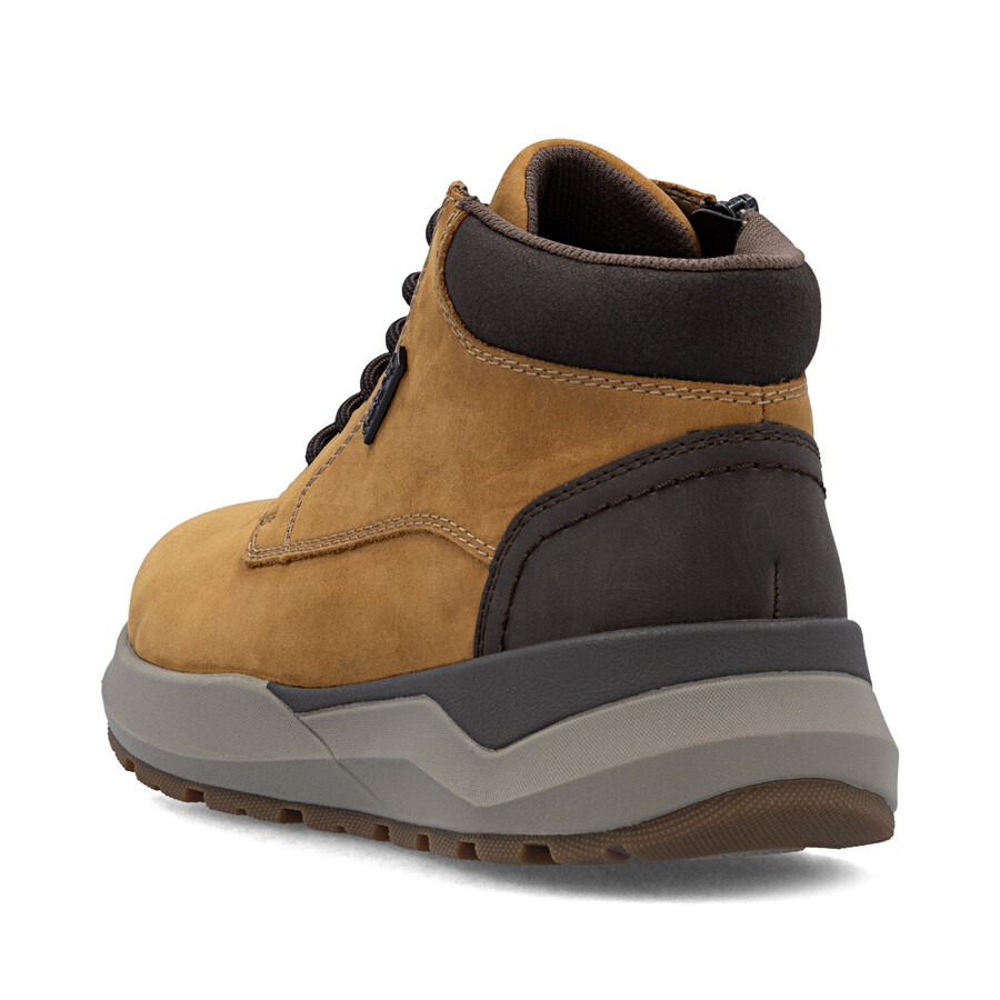 botas amarillas con cremallera para hombre rieker 06001-68