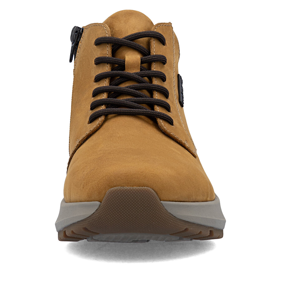 botas amarillas con cremallera para hombre rieker 06001-68