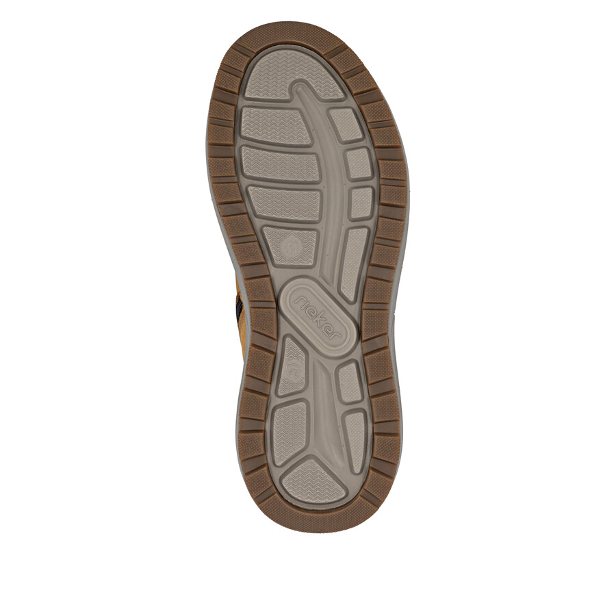 botas amarillas con cremallera para hombre rieker 06001-68
