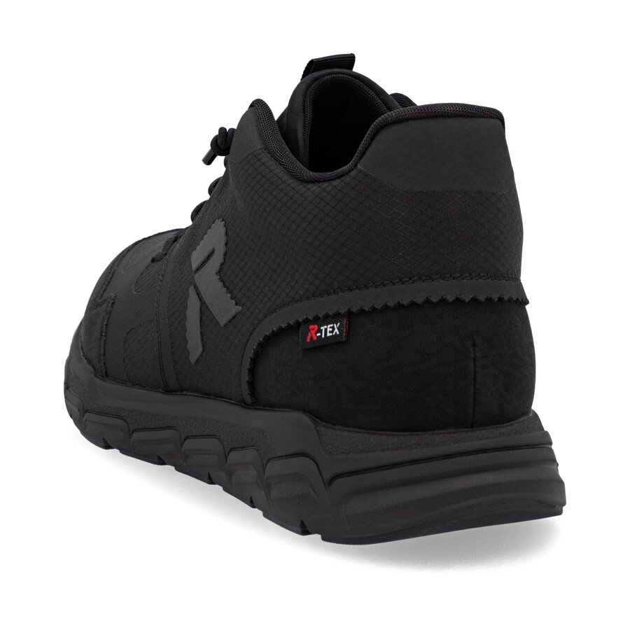 botas elásticas negras para hombre rieker sport 09170-00