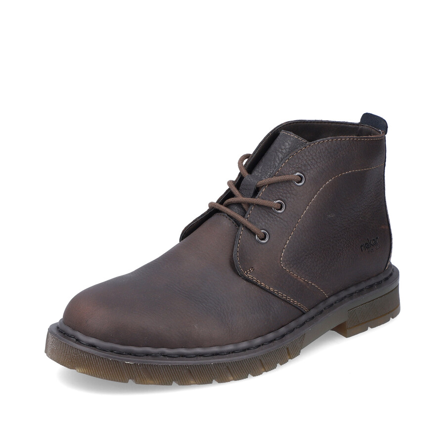 botas elásticas marrones para hombre rieker 31640-25