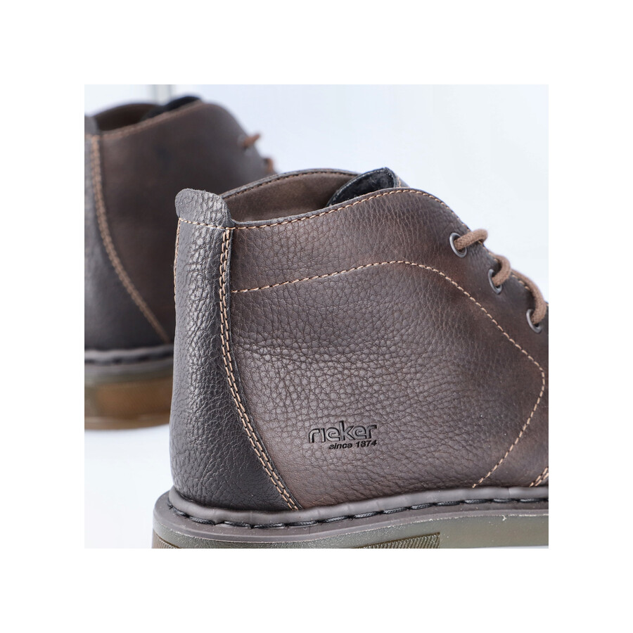 botas elásticas marrones para hombre rieker 31640-25