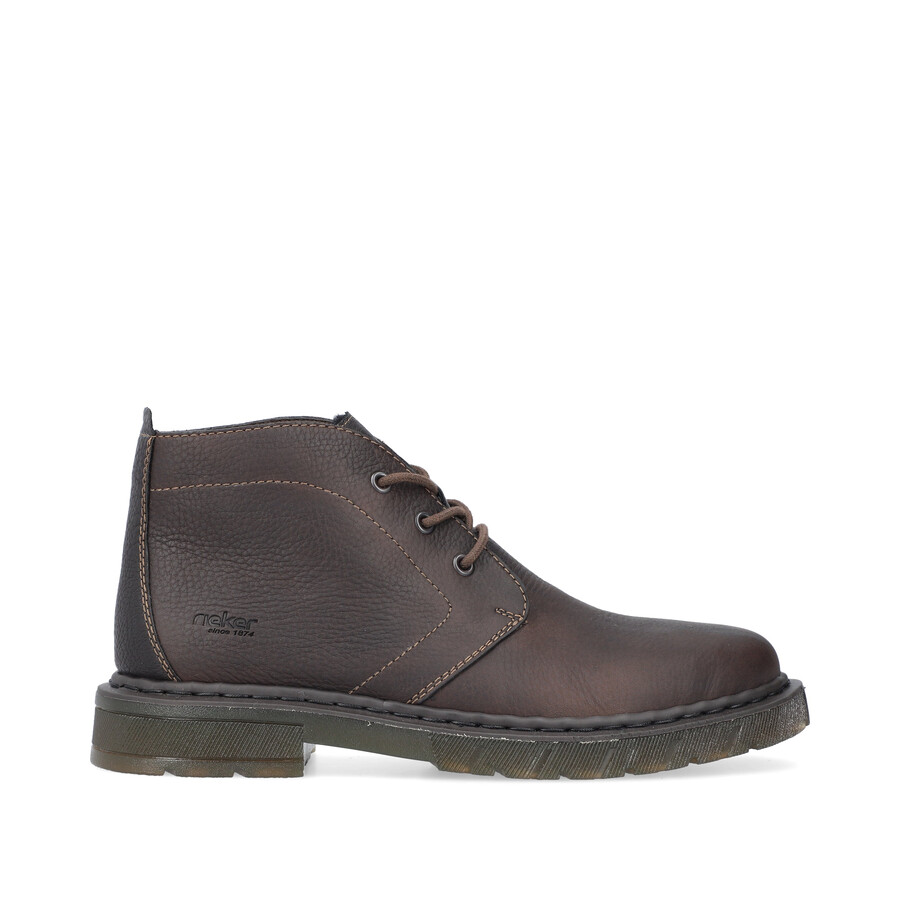 botas elásticas marrones para hombre rieker 31640-25