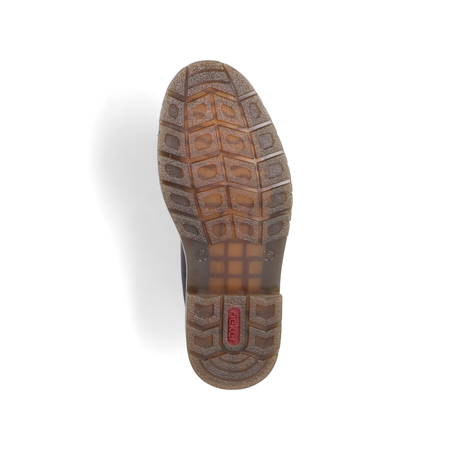 botas elásticas marrones para hombre rieker 31640-25