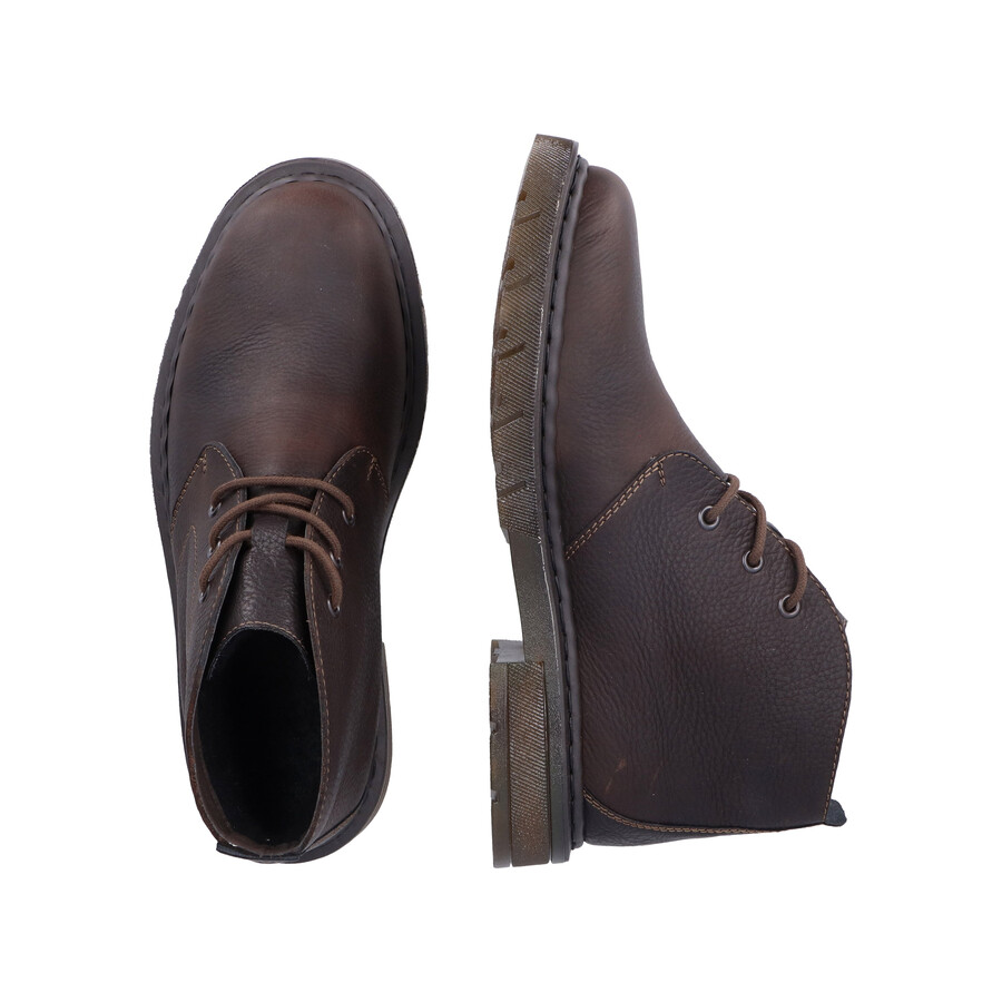 botas elásticas marrones para hombre rieker 31640-25