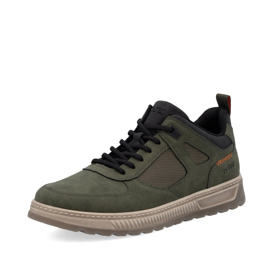 botas verdes con cremallera para hombre rieker 37004-54