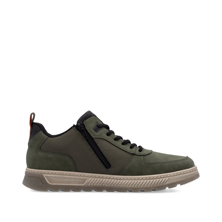 botas verdes con cremallera para hombre rieker 37004-54