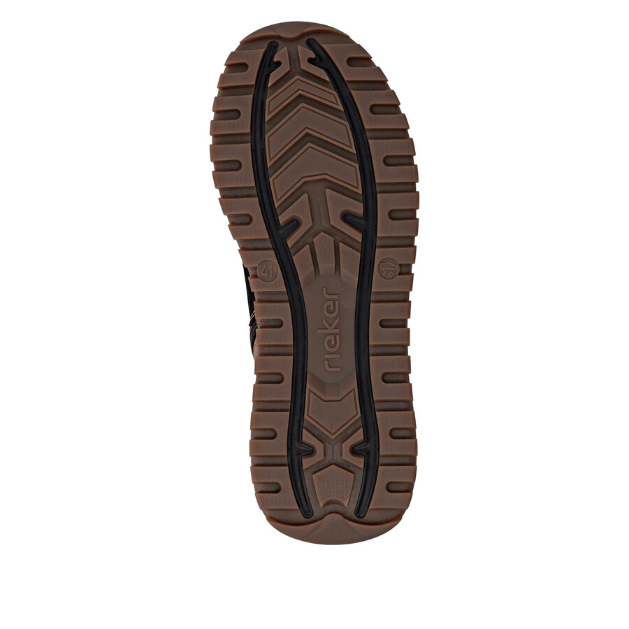 botas amarillas con cremallera para hombre rieker sport u1571-68