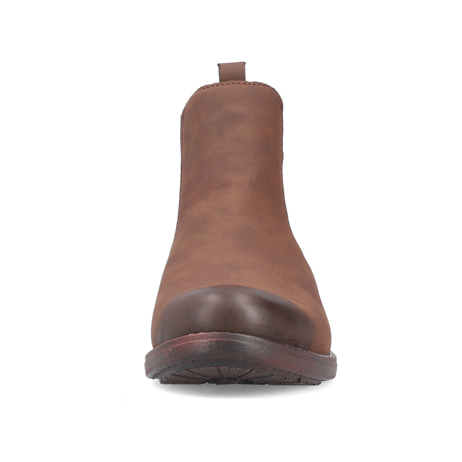 botas elásticas marrones para mujer rieker 79450-24