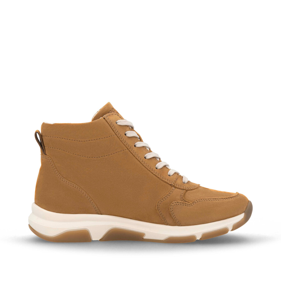 botas marrones con cremallera para mujer remonte d1s71-22