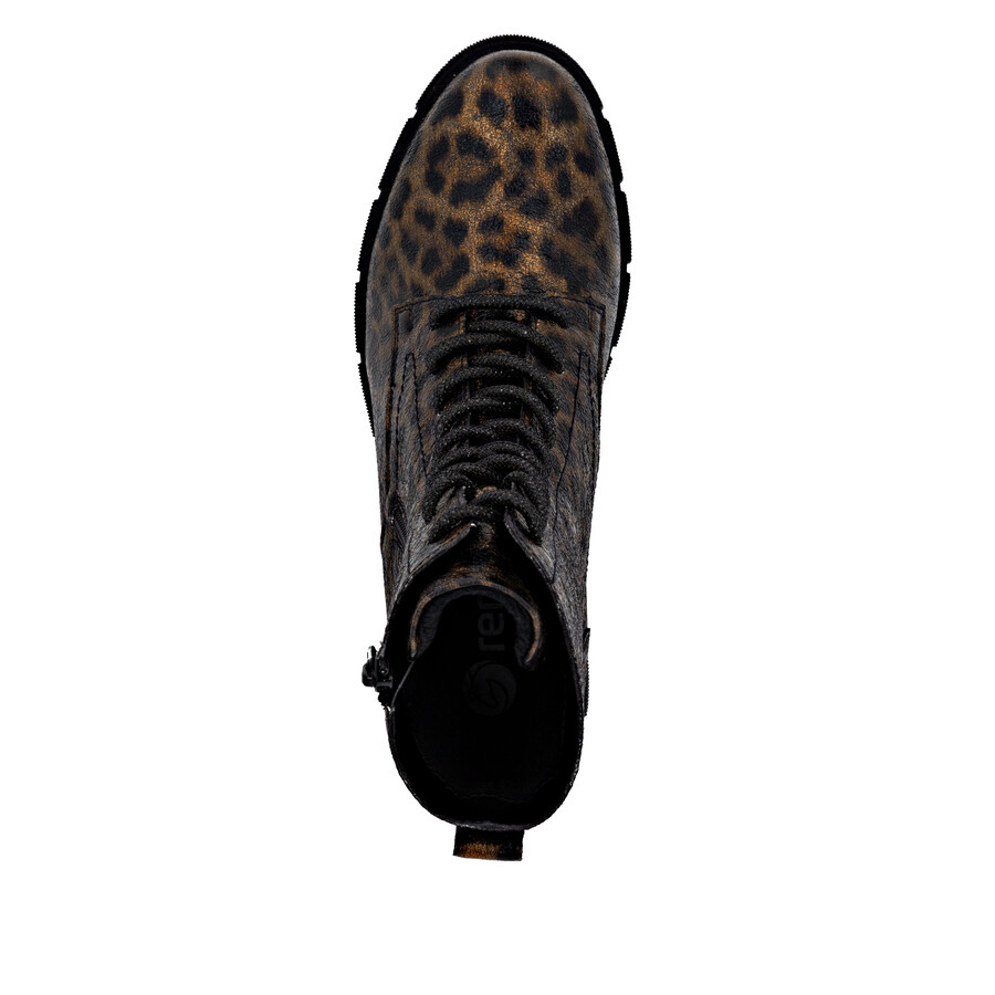 botas metálicas con cremallera para mujer remonte d2s72-90