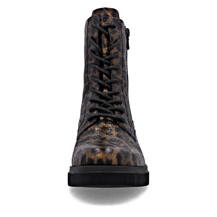 botas metálicas con cremallera para mujer remonte d2s72-90