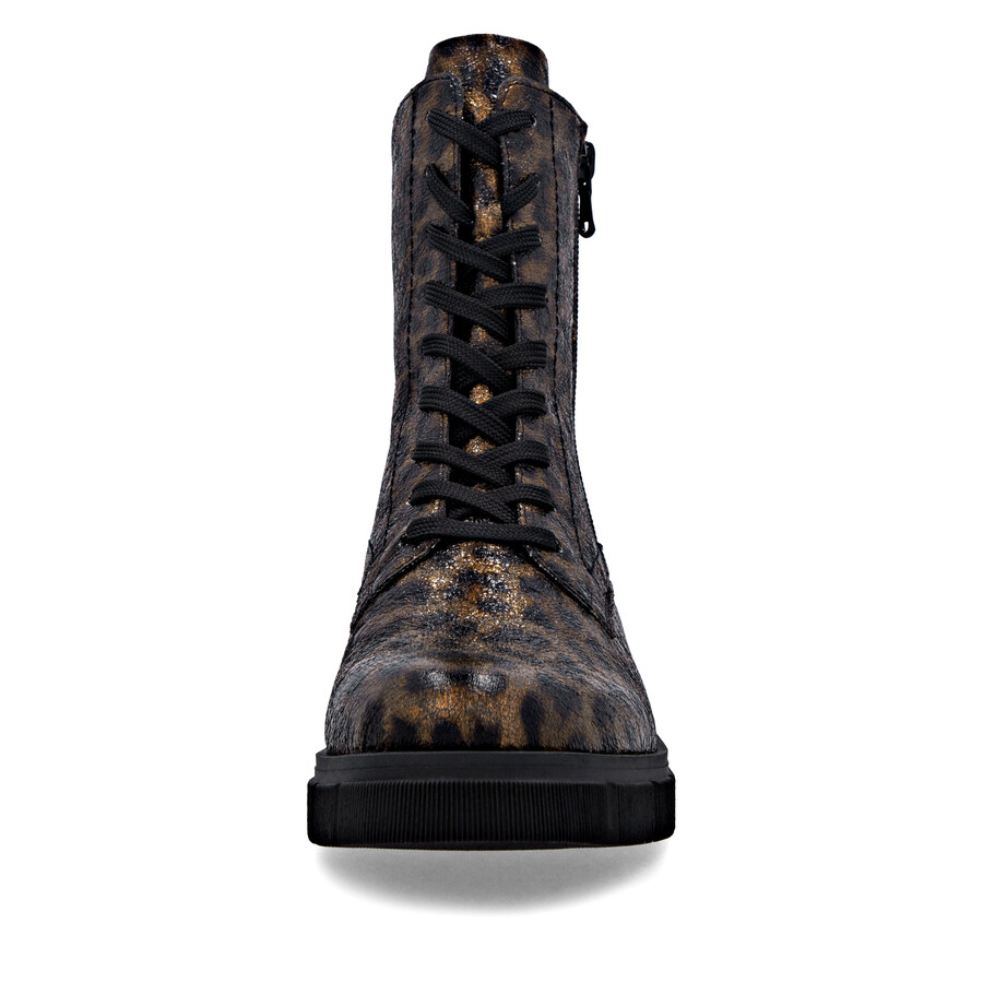 botas metálicas con cremallera para mujer remonte d2s72-90