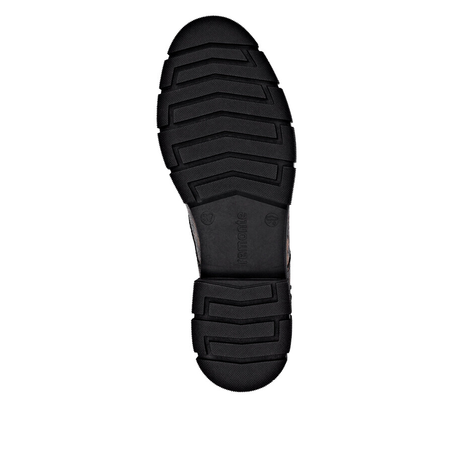 botas metálicas con cremallera para mujer remonte d2s72-90