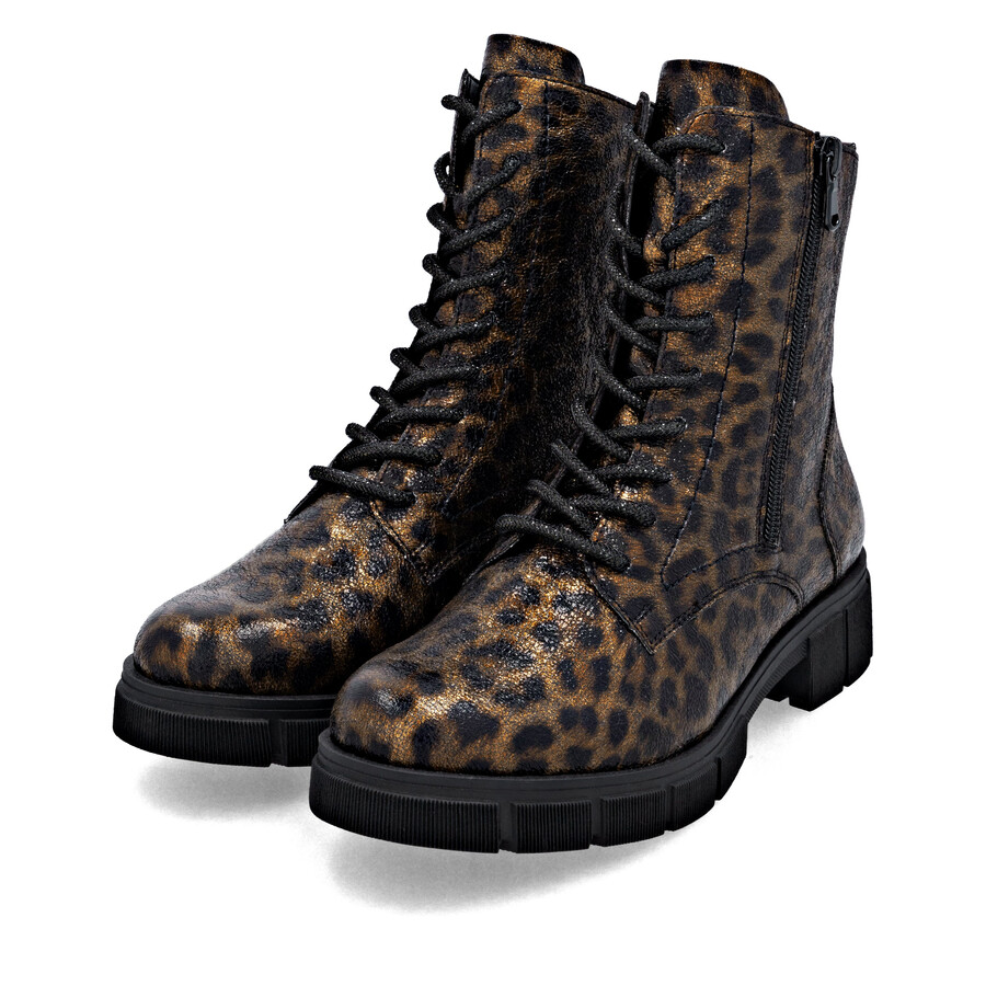 botas metálicas con cremallera para mujer remonte d2s72-90