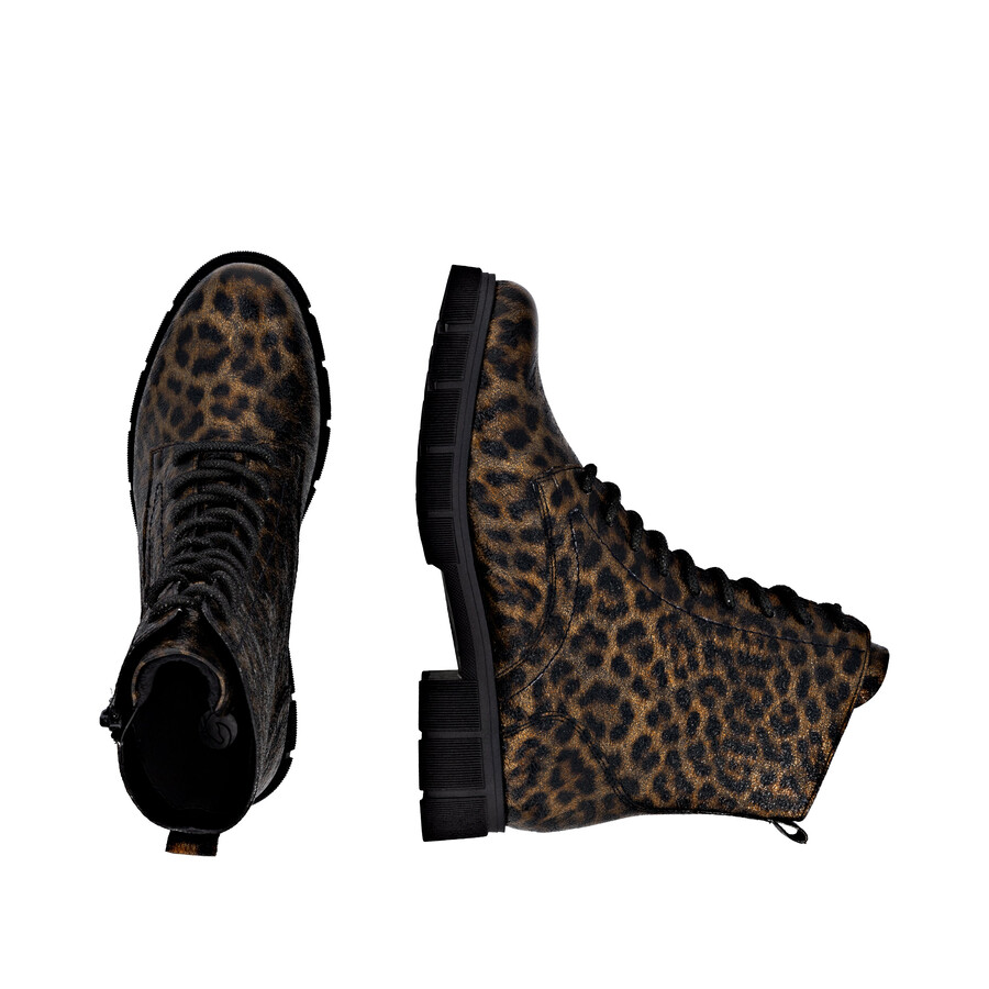 botas metálicas con cremallera para mujer remonte d2s72-90