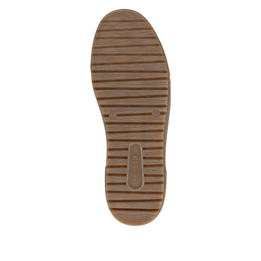botas marrones con cremallera para mujer remonte d2t70-24