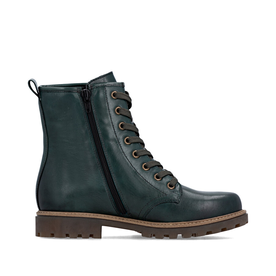 botas verdes con cremallera para mujer remonte d3c70-54