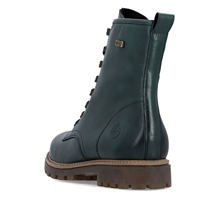 botas verdes con cremallera para mujer remonte d3c70-54