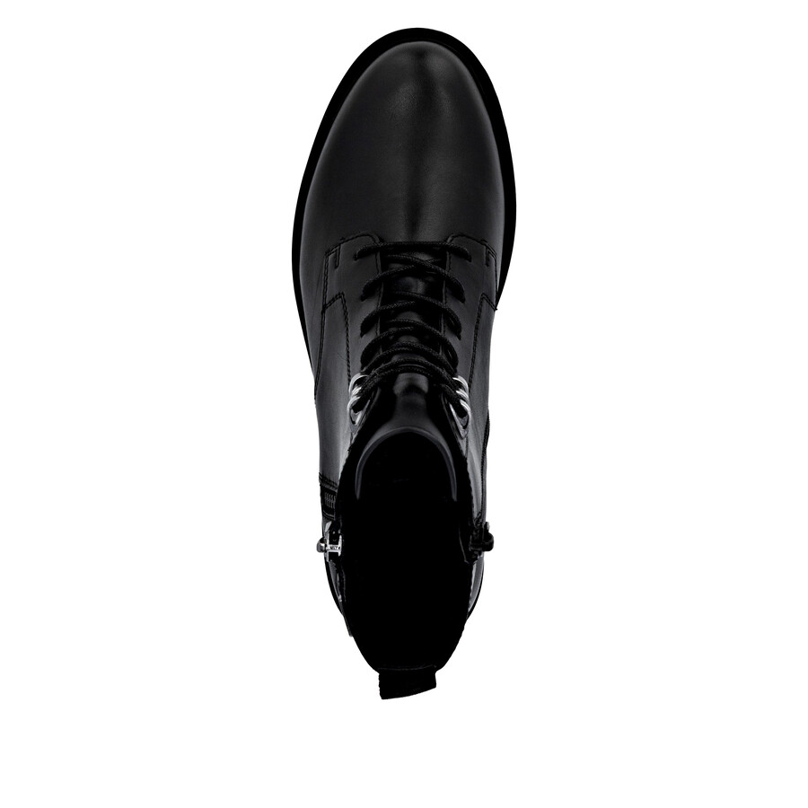 botas negras con cremallera para mujer remonte d8656-00