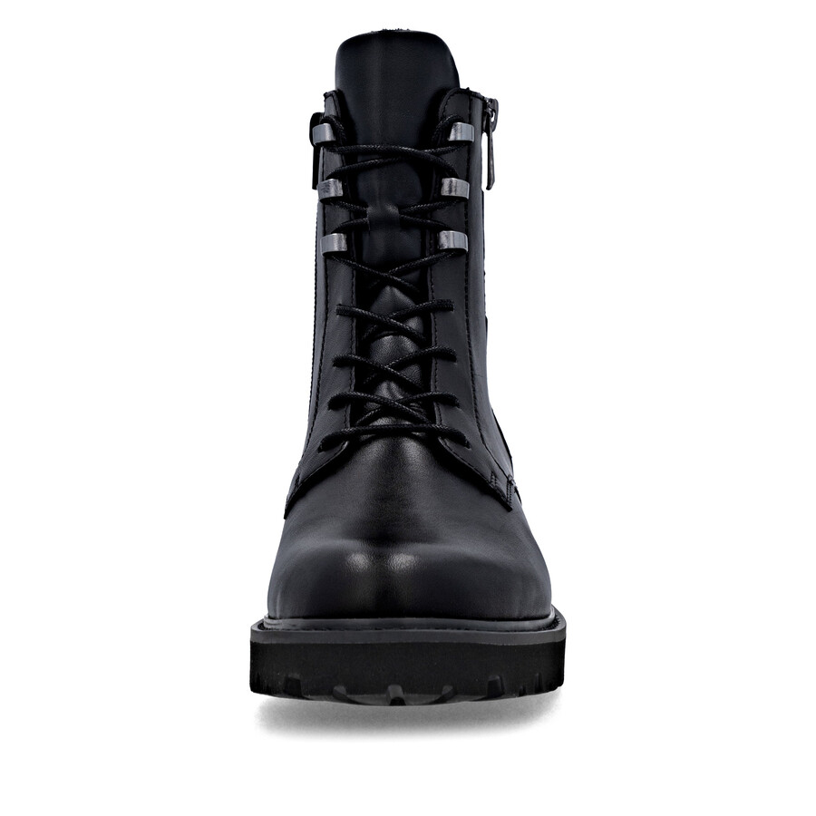 botas negras con cremallera para mujer remonte d8656-00