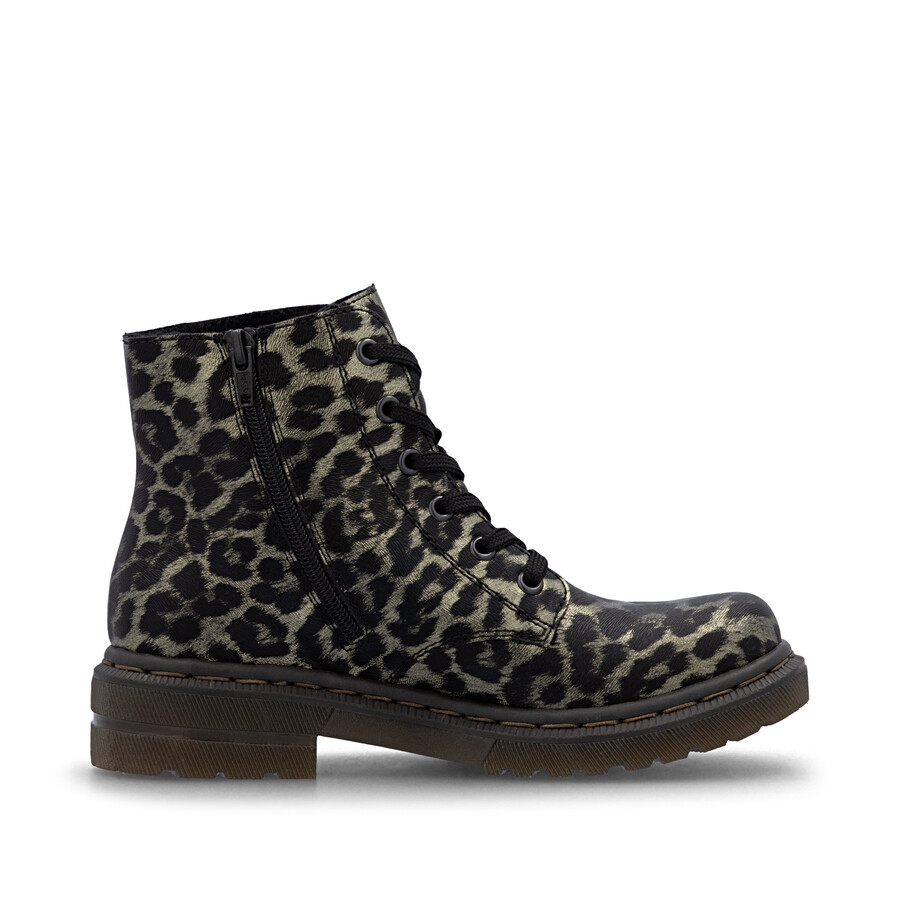 botas con múltiples cremalleras para mujer rieker 78240-90