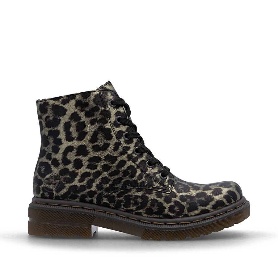 botas con múltiples cremalleras para mujer rieker 78240-90
