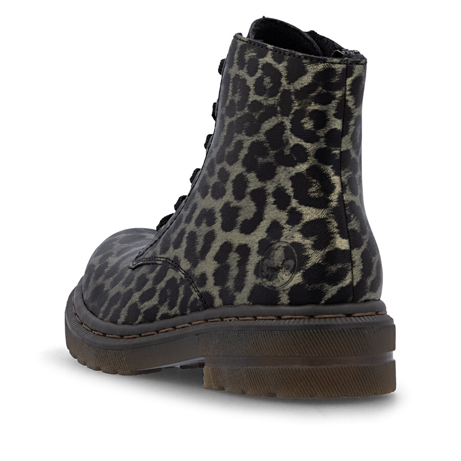 botas con múltiples cremalleras para mujer rieker 78240-90