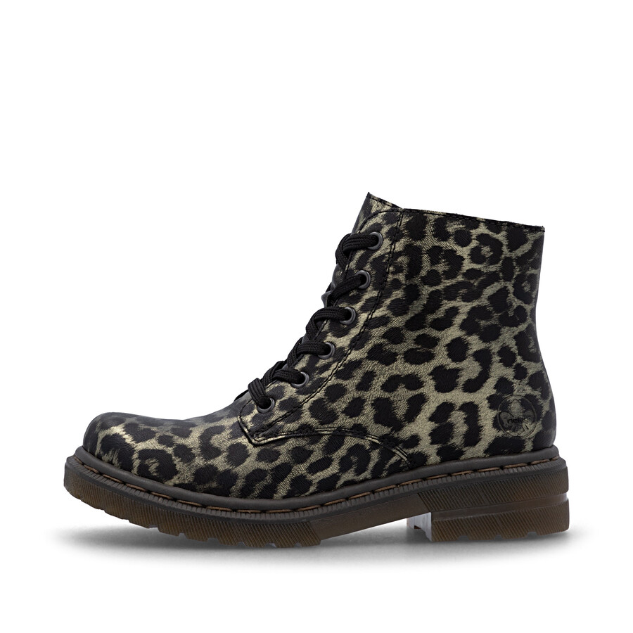 botas con múltiples cremalleras para mujer rieker 78240-90