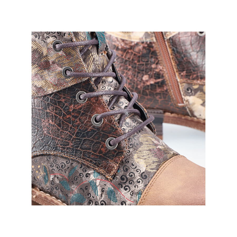 botas con múltiples cremalleras para mujer rieker 94611-90