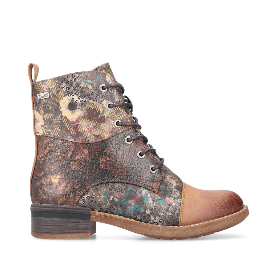 botas con múltiples cremalleras para mujer rieker 94611-90