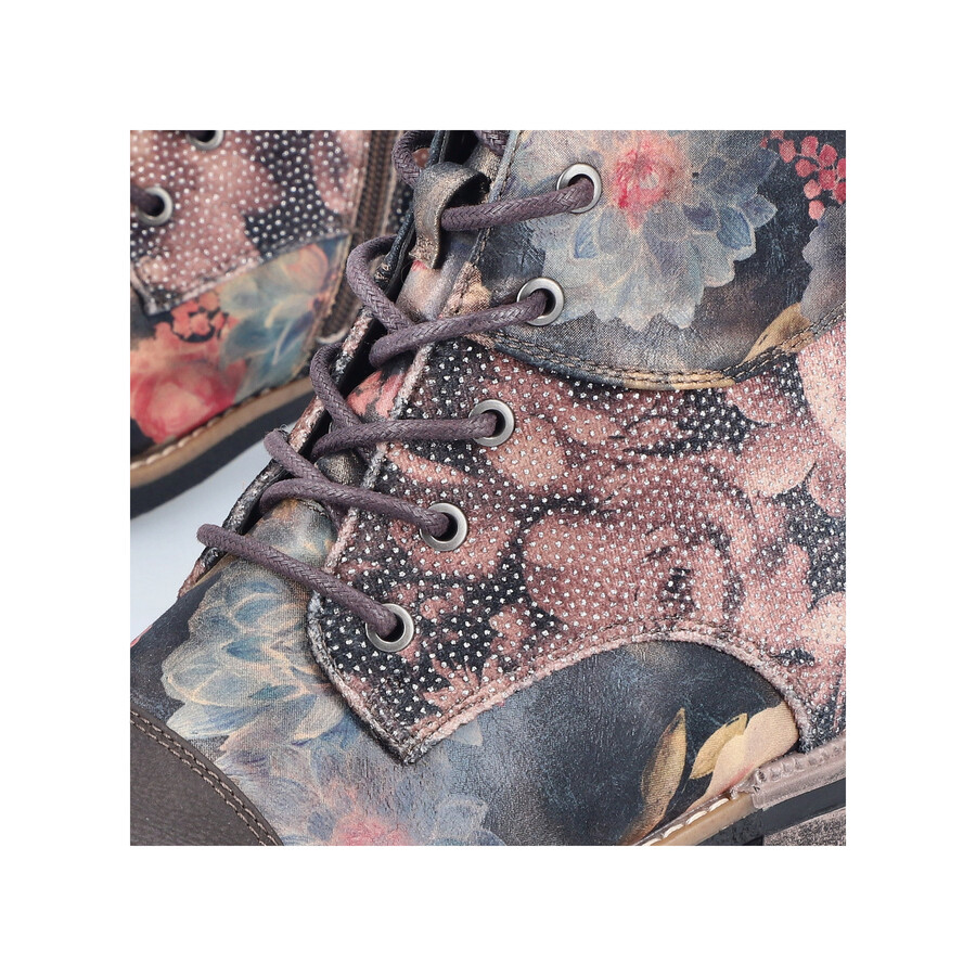 botas con múltiples cremalleras para mujer rieker 94611-91