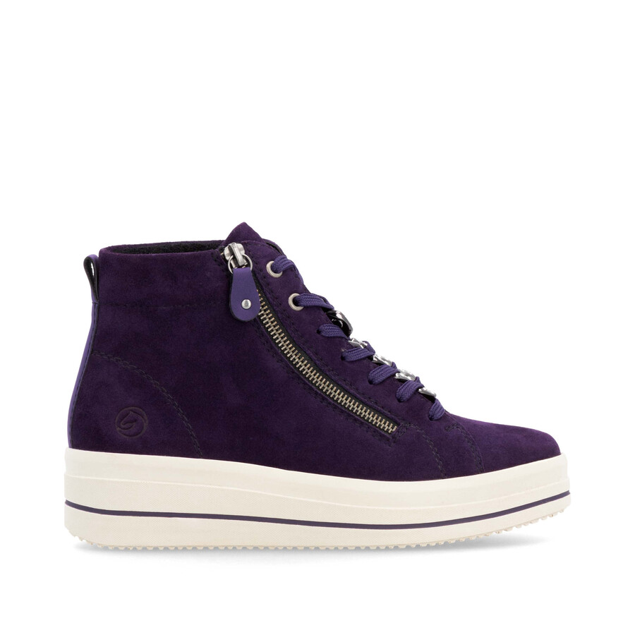 botas rosas con cremallera para mujer remonte d1c70-30
