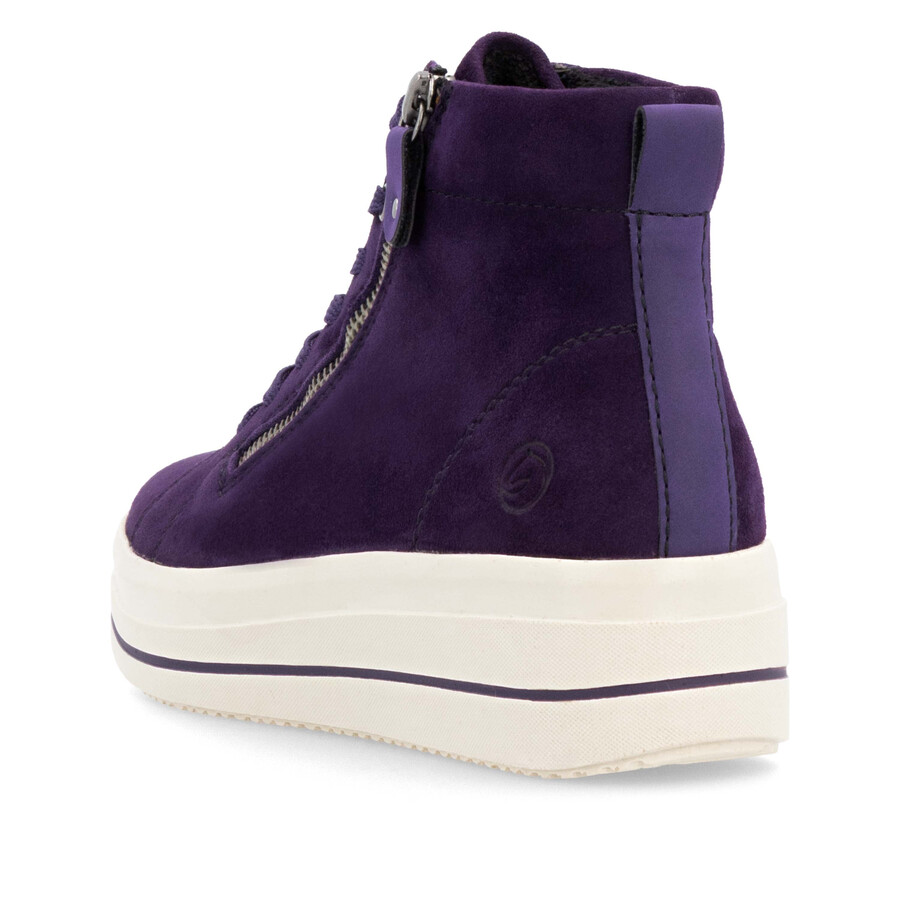 botas rosas con cremallera para mujer remonte d1c70-30