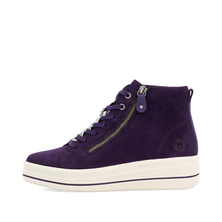 botas rosas con cremallera para mujer remonte d1c70-30