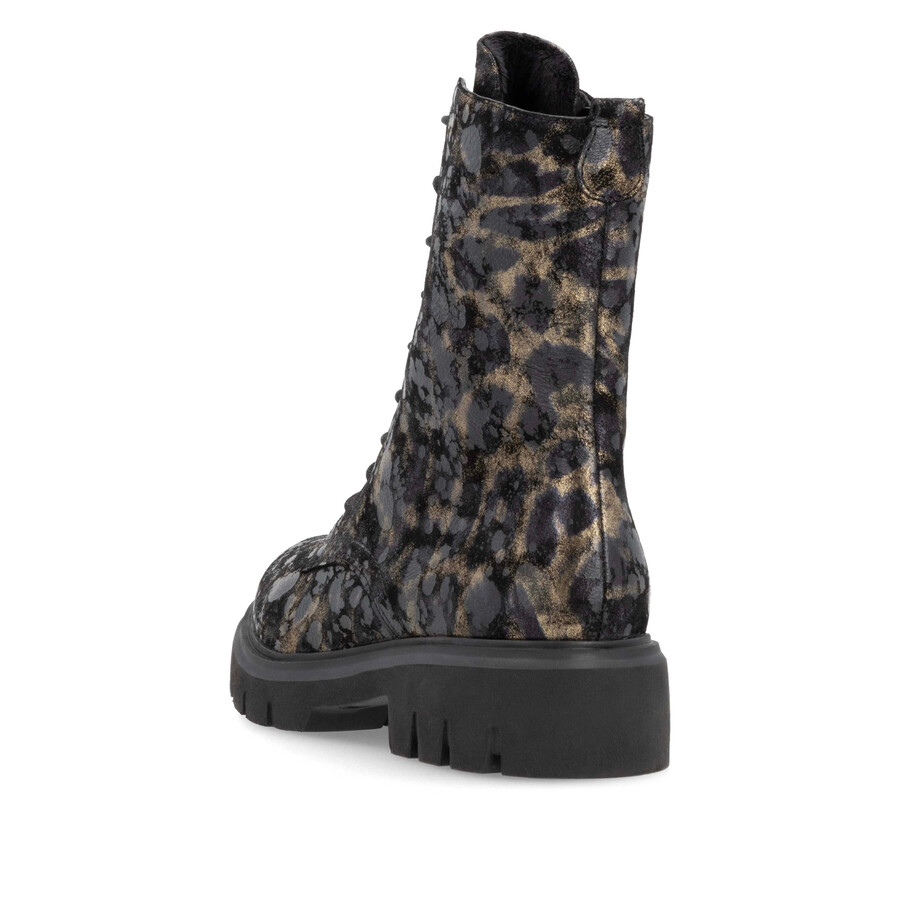 botas negras con cremallera para mujer remonte d1w72-03