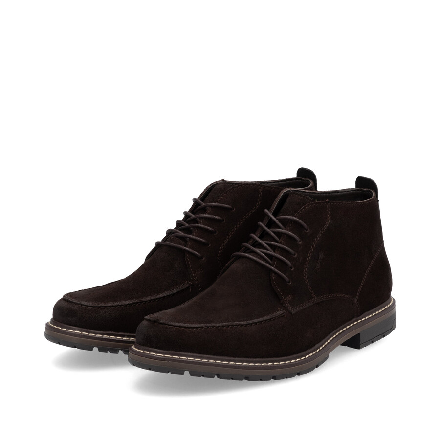 botas elásticas marrones para hombre rieker 13700-25
