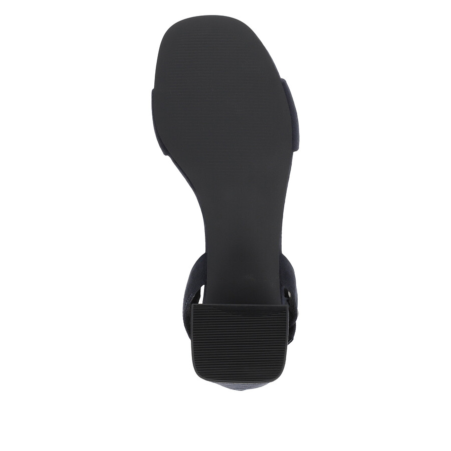 sandalias con hebilla azul para mujer remonte d1l50-14