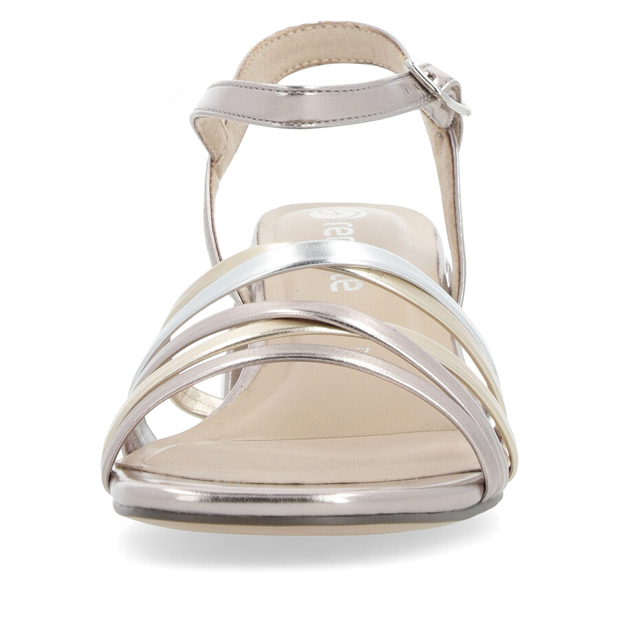 sandalias con hebilla metálica para mujer remonte d1l52-90