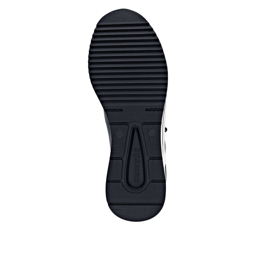 zapatos azules con cremallera para mujer remonte d0t03-15