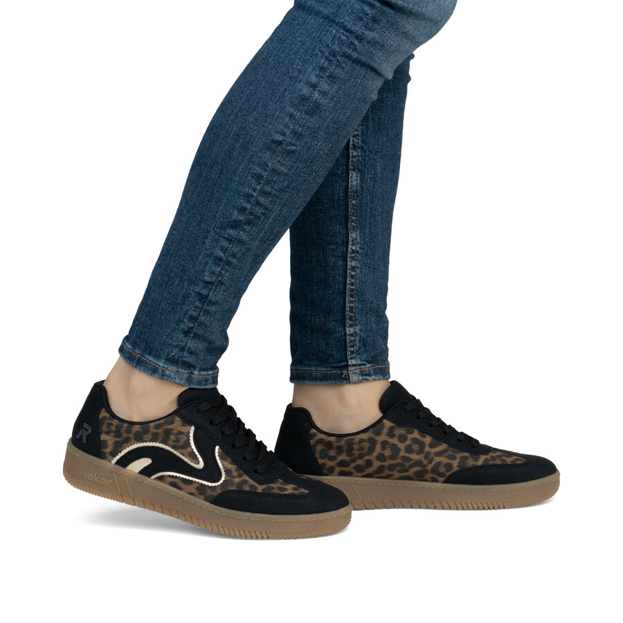 zapatos multielásticos para mujer rieker sport m5512-90