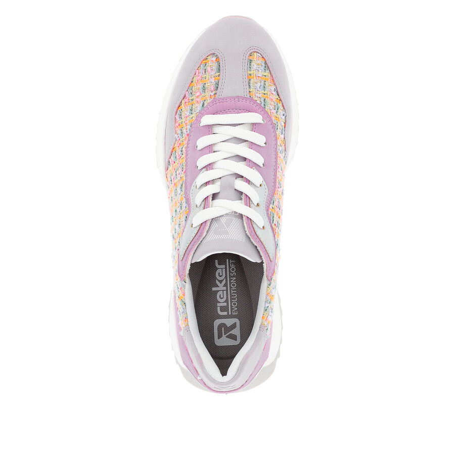 zapatos con cordones para mujer rieker sport w1300-90