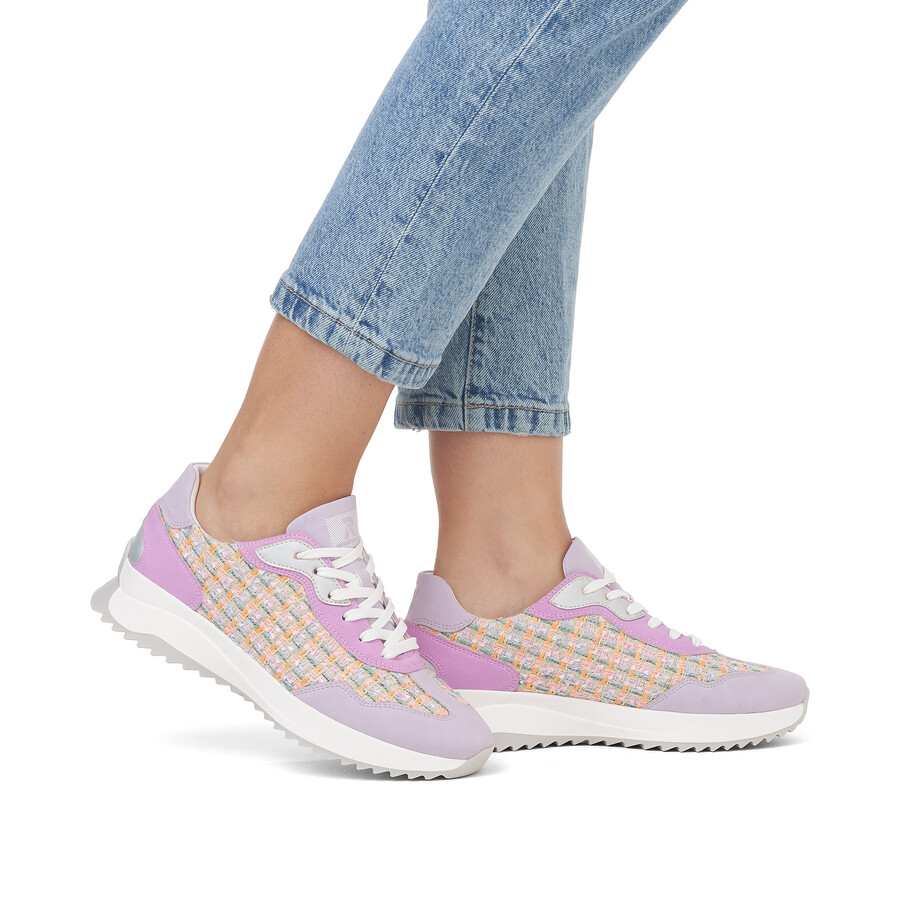 zapatos con cordones para mujer rieker sport w1300-90